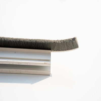 Alumínio janela e porta de lã pilha Weather Strip para Home Office Hotel