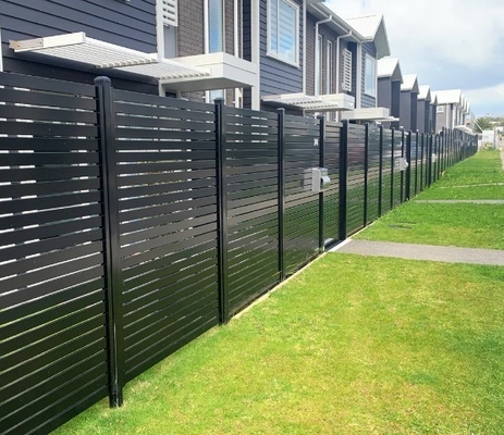 Sistema de vedação de alumínio polido de painel decorativo exterior para piscina de jardim Painéis de barra