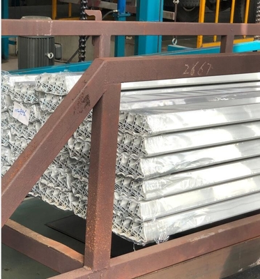 6063 T5 Anodização de perfis industriais de alumínio para câmara de inspecção montada em trilho