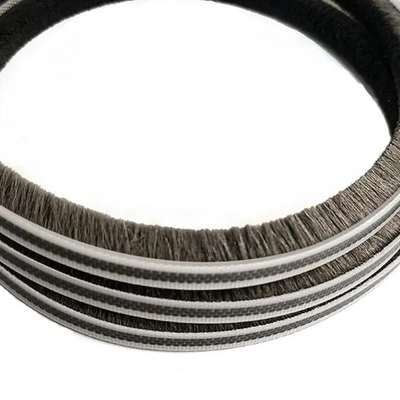 Home Office Indústria Hoteleira 100% PP Alumínio Janela E Portas Lata Pile Pinsel Weather Strip