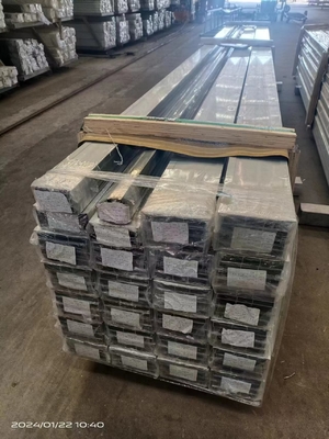 Tubo de alumínio oco extrudido com revestimento em pó de série 6000 6061 T6