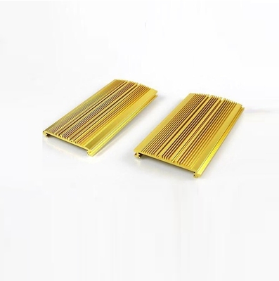 T5 T6 Lava-calor de alumínio anodizado para caixa eletrónica de parede extrudida sob medida
