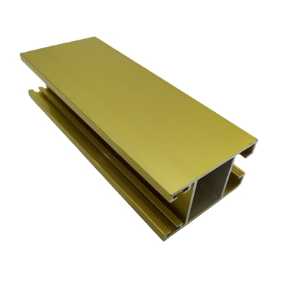 Serviço de Descolagem Profil de Alumínio Anodizado Champagne com acabamento natural