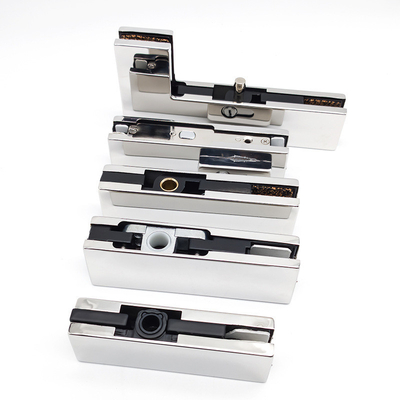 Conjunto de acessórios para portas de vidro de 10 mm-12 mm com material de liga de alumínio 6063 e comprimento de 5,8-6,0 M