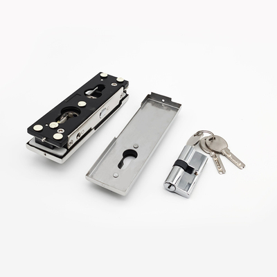Conjunto de acessórios para portas de vidro de 10 mm-12 mm com material de liga de alumínio 6063 e comprimento de 5,8-6,0 M