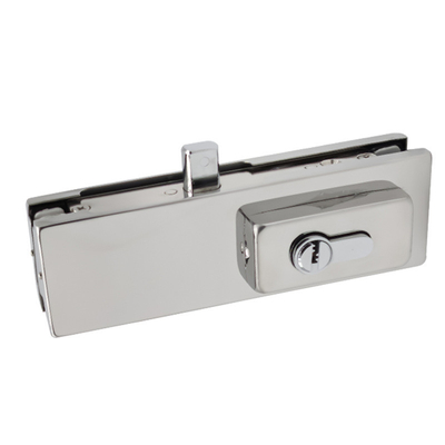 Conjunto de acessórios para portas de vidro de 10 mm-12 mm com material de liga de alumínio 6063 e comprimento de 5,8-6,0 M