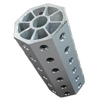 Tubo de alumínio octogonal de liga para sistema de pinças modulares industriais 5.8-6.0M comprimento