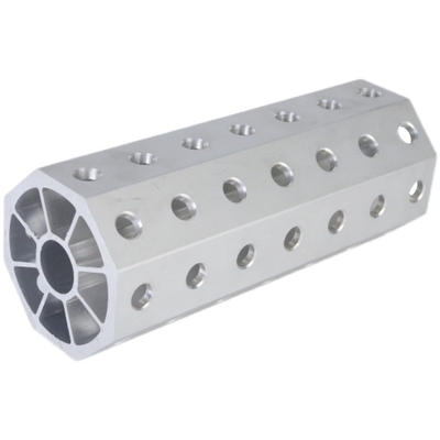 Tubo de alumínio octogonal de liga para sistema de pinças modulares industriais 5.8-6.0M comprimento