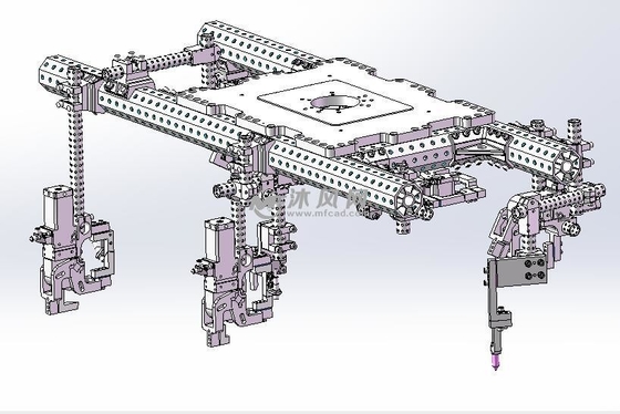 Tubo de alumínio octogonal de liga para sistema de pinças modulares industriais 5.8-6.0M comprimento