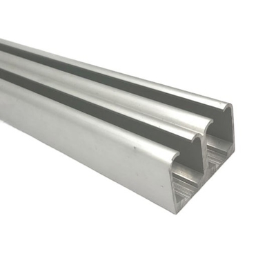 0.8mm-3.0mm espessura perfis de alumínio anodizado para trilho de cortina deslizante Shengxin