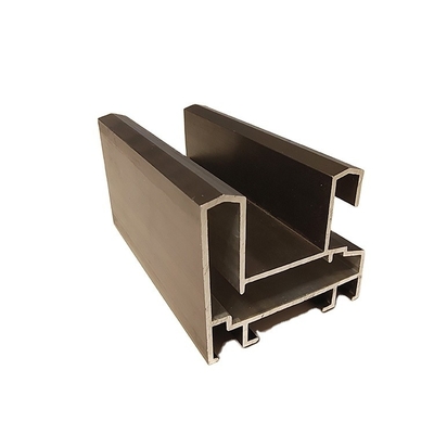0.8mm-3.0mm espessura perfis de alumínio anodizado para trilho de cortina deslizante Shengxin