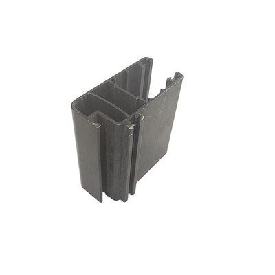 0.8mm-3.0mm espessura perfis de alumínio anodizado para trilho de cortina deslizante Shengxin