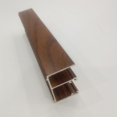 Quadro de janela de extrusão de alumínio anodizado de bronze com estrutura de liga de alumínio 6063