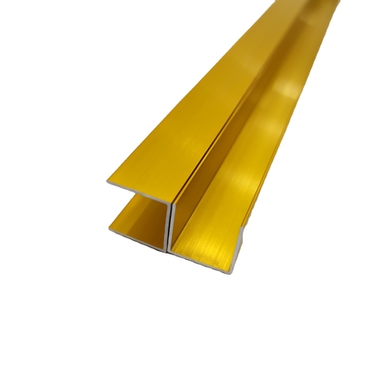 Perfis L de extrusão de alumínio decorativo com certificação ISO9001/ISO14001/ISO18001