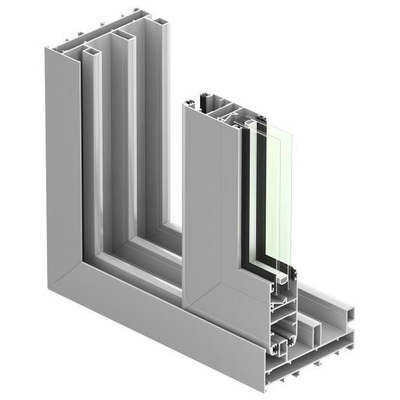 Temper T3-T8 Medera Nicro Blanco Anodizing Aluminium Extrusion Profissionais de janelas e portas