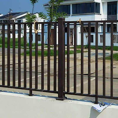 Panela de vedação de piscina de alumínio decorativa de série 6000 para proteção