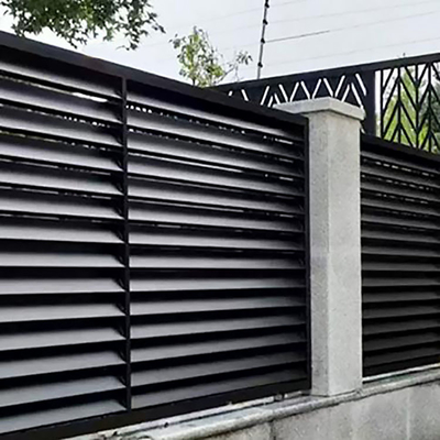 Sistema de grades de balaustradas de alumínio anodizado de espessura personalizada e vedação para bricolage