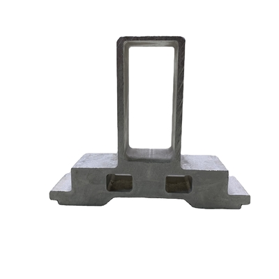 Temperatura T4-T5-T6 6061 T6 Trilha de trens de alumínio de extrusão anodizada de prata personalizada