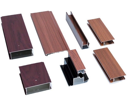 6063/6061/6005/6060 T5/T6 Alumínio anodizante em pó revestimento personalizado janelas e portas