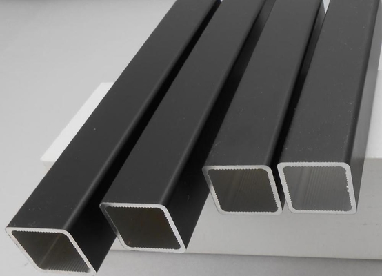 Tubos de alumínio anodizados da série 6000 para tubos quadrados de secção de alumínio oco Shengxin