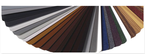Quadro de vidro duplo 6063 T5 Profil de alumínio para janela de revestimento dentro de 5,8-6,0M de comprimento