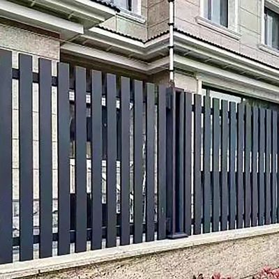 Sistema de vedação de alumínio personalizado de vedação e portão de painel decorativo externo 5.8-6.0M comprimento