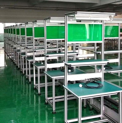 Linha de montagem Profil de alumínio Mesa de trabalho Profil de alumínio de extrusão industrial utilizado