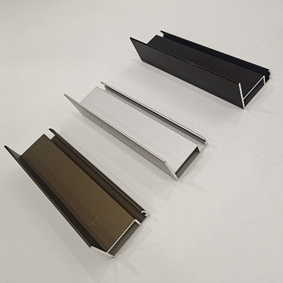 Portas de construção de edifícios Shengxin 6063 T5 Anodizado em pó revestido de perfis de alumínio