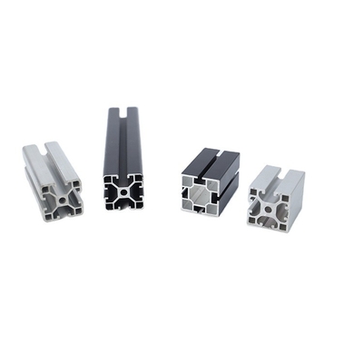 Decorações 3060/4040/4545/8080/60120 Liga de perfil de extrusão de armação de alumínio com ranhuras em T