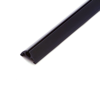 Perfuração, perfuração, corte de precisão, extrusão de alumínio para trilhos de toldo em prata