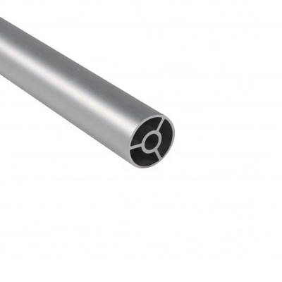 Tubos de perfuração de alumínio Tubos redondos Profil anodizante 6061 6063 Tubos ocos de 1 mm e 2 mm