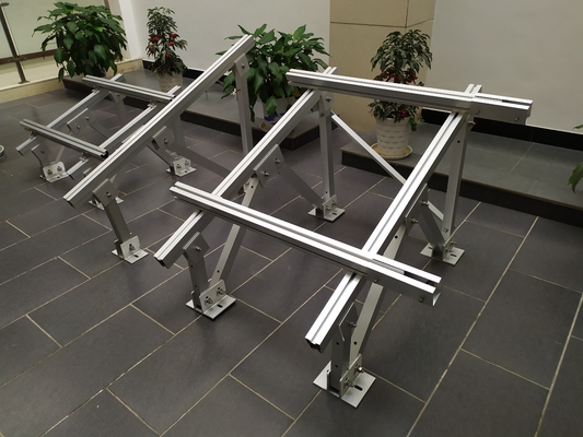 5.8-6.0M Perfil de extrusão de alumínio anodizante de comprimento para sistema de montagem de painéis solares
