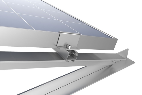 Seções de extrusão industrial Quadros de painéis solares de alumínio para dobra e anodização