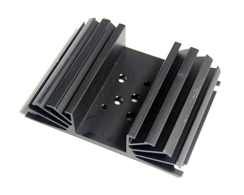 Perfil de alumínio decorativo para parede de vidro de cortina Anodizado