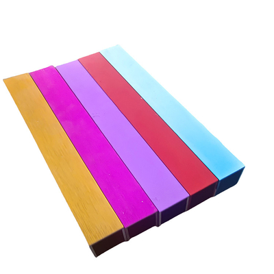 Extrusão de pincel de anodização de cores personalizadas para perfis de alumínio 100% testados por QC
