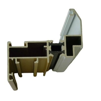 Perfil de estrutura Perfis de alumínio para janela e porta personalizados Espessura 0,30 mm