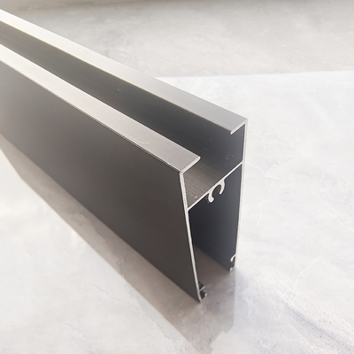 Perfil de alumínio anodizado de grau T3-T8 personalizável para monturas de janelas da série 6000