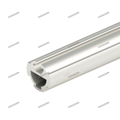 Temperatura T3-T8 Profil de alumínio anodizante industrial de extrusão personalizada de prata