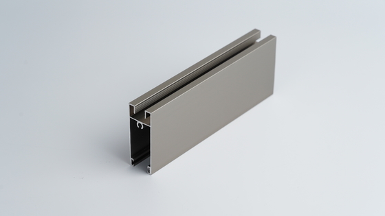 Profil de alumínio anodizado para janela/porta/façada/loja 5.8-6.0M de comprimento