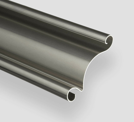5.8-6.0M Comprimento Alumínio Keder Rail para Quadro de Tenda acabamento de moinho resistente à corrosão