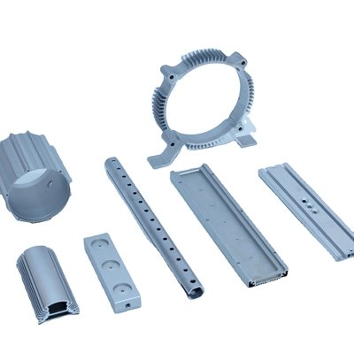 Perfis de alumínio de extrusão CNC anodizados para secção industrial Espessura 0,8 mm-2,0 mm