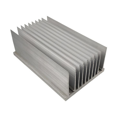 Perfuração de perfuração extrudido de alumínio dissipador de calor 0,8 mm-2,0 mm para máquinas por Shengxin