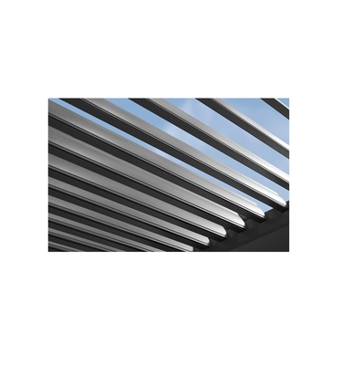 Temperatura T3-T8 Pergola de alumínio com teto ajustável por Shengxin Alumínio