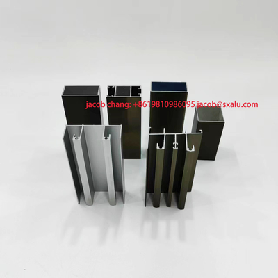 Perfis de liga de alumínio 6063 personalizados para pergola na Bolívia Anodizando prata