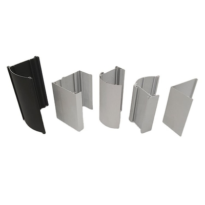 Perfil de alumínio para janelas e trilhos de cortina Forma quadrada 6061/6060/6063/6082 liga