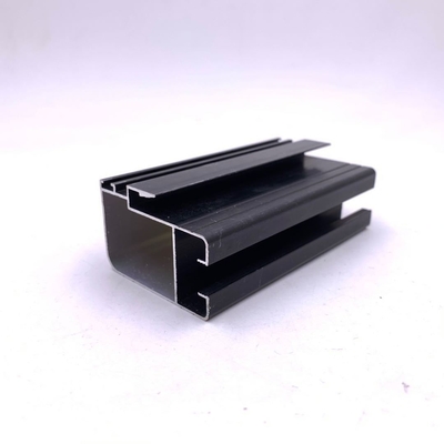 Construção Construção Janela e Porta Perfil de alumínio extrusão anodizante de prata personalizada
