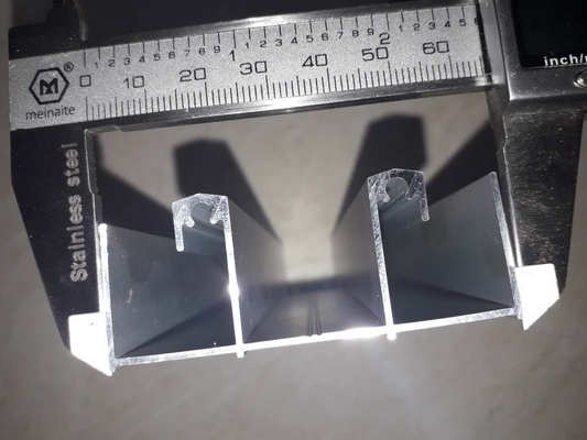Espessura personalizada 0,30mm 6000 série Chile perfis de alumínio para janelas e portas