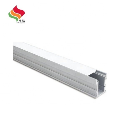 Temperatura T3-T8 Shengxin Led Profile Alumínio extrusão material metálico para lâmpada Track U forma de ranhura