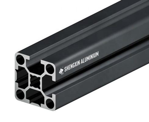 Shengxin 4040 2020 4545 4080 T Slot Negro Prata Anodizado Profissionais de Alumínio de Extrusão