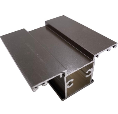 0.8mm-2.0mm espessura Moinho de acabamento 6063 Custom Alumínio perfil para portas e janelas